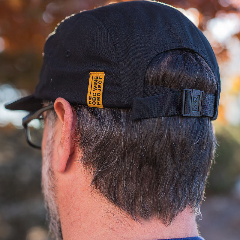 Five Panel Wine Roots Hat Wine