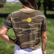 Back of Odell camo shirt