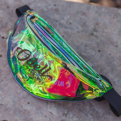 Transparent Script Fanny Pack