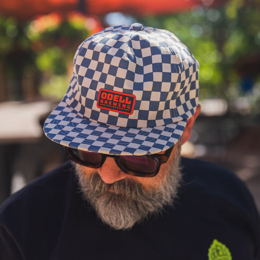Odell Brewing Patch Checkered Hat