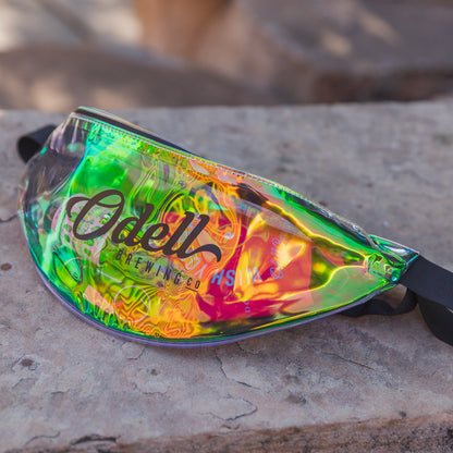 Transparent Script Fanny Pack