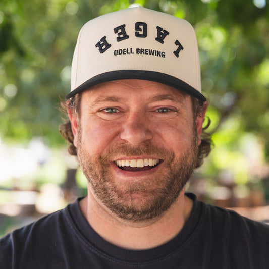 Lager Upside Down Text Hat