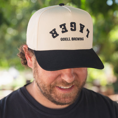 Lager Upside Down Text Hat