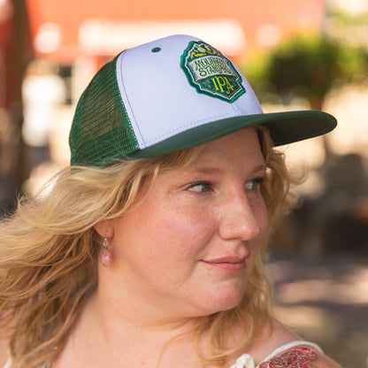 Mountain Standard White Mesh Trucker Hat