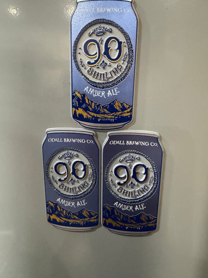 3-D Beer Can Magnet