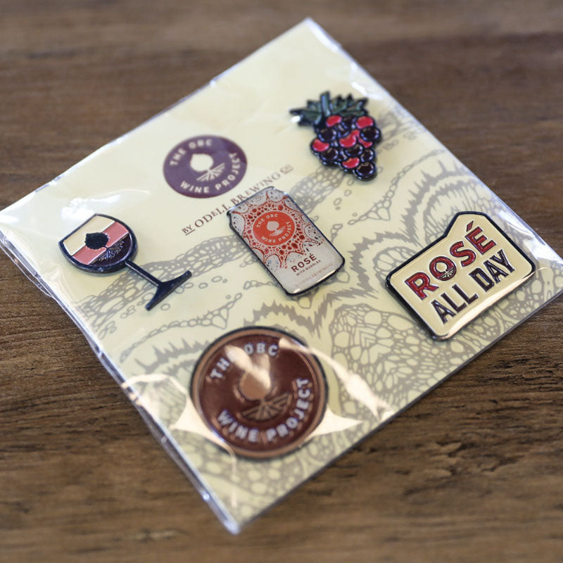 5 Pack of Custom Enamel Pins