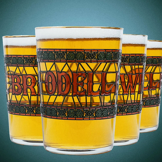 Odell Retro Holiday 2025 Glass- 4 Pack