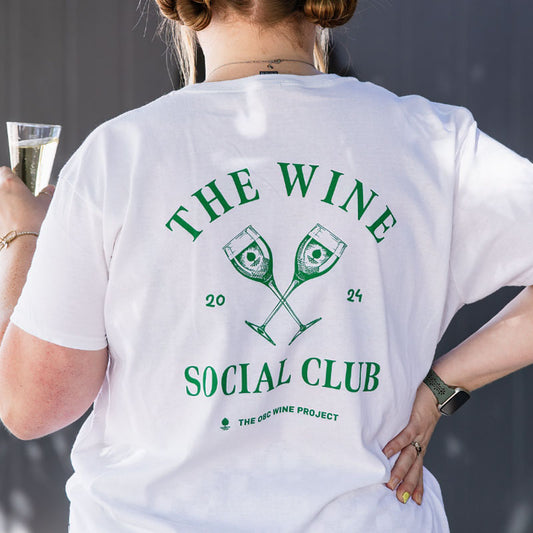 Womens Wine Social Club Tee